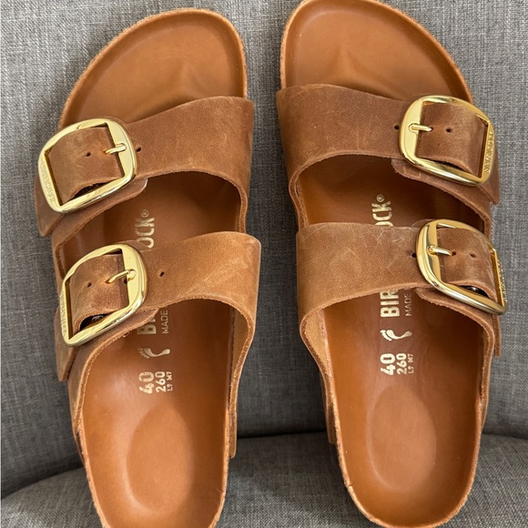 Birkenstock Arizona Big Buckle-
Oiled Leather Cognac - Picture 2 of 5
